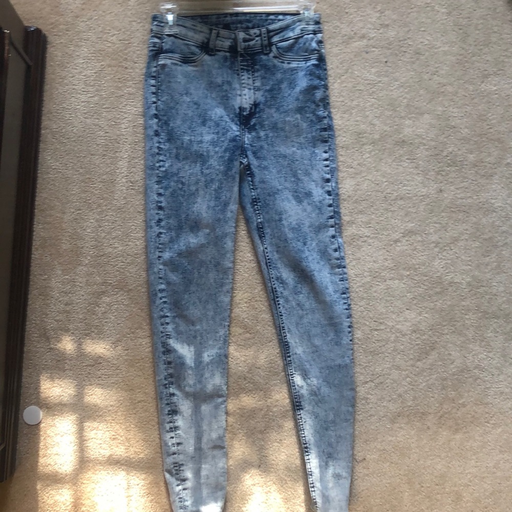H&M Acid Wash Jeans